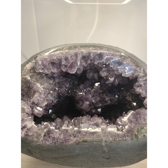 Artisan Other - 21.7 Lb Natural Amethyst Geode Quartz Cluster Crystal Mineral Specimen Healing